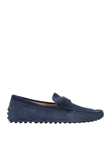 TOD'S Loafers Navy Leather
