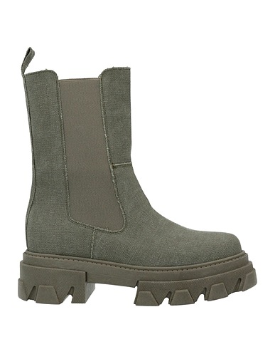 NOA A. Ankle boot Military green Textile fibres