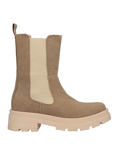 NOA A. Stiefelette Sand Gewebefasern