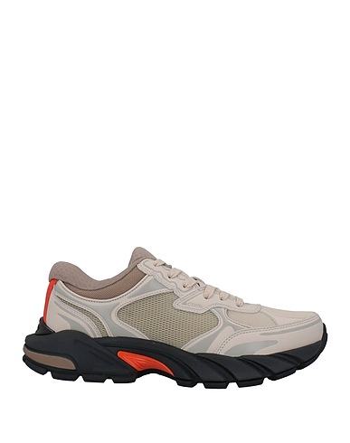 HERON PRESTON Sneakers Grigio Pelle, Fibre tessili