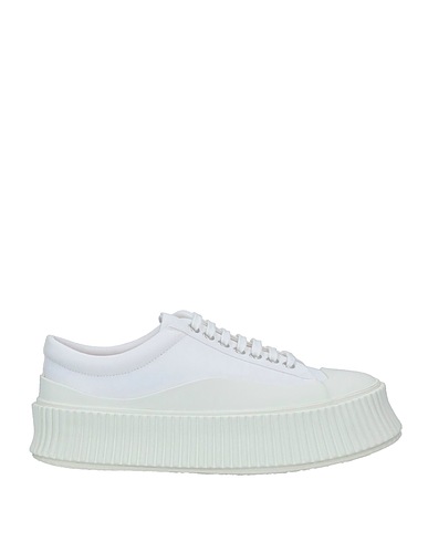 JIL SANDER Sneakers White Textile fibers