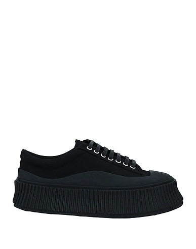 JIL SANDER Sneakers Black Textile fibers
