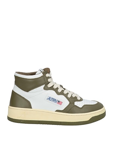 AUTRY Sneakers Military green Leather