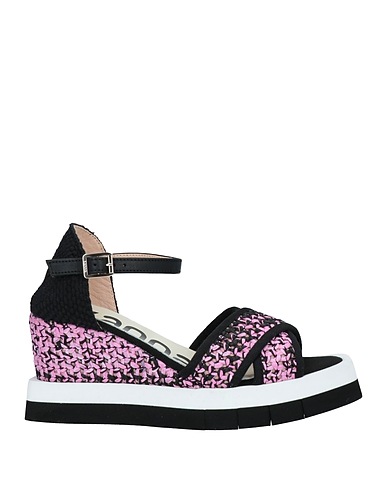 KANNA Sandals Fuchsia Textile fibres