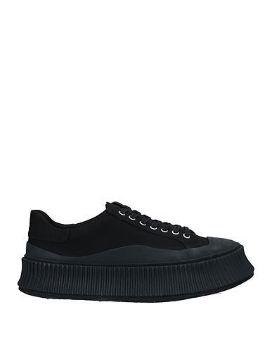 JIL SANDER Sneakers Black Textile fibres