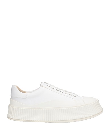 JIL SANDER Sneakers Ivoire Fibres textiles