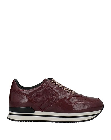 HOGAN Sneakers Brick Soft Leather, Synthetic fibers