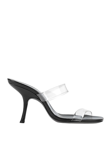 BY FAR Sandals Black Rubber