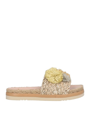 KANNA Espadrillas Beige Rafia naturale