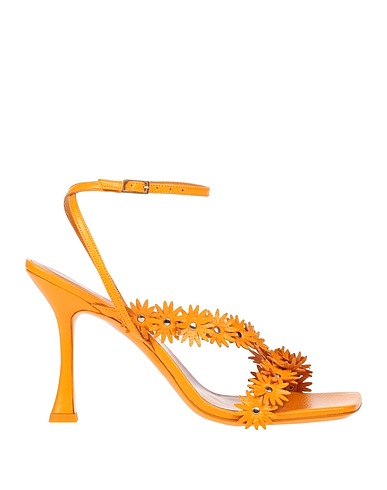 BY FAR Sandals Mandarin Leather
