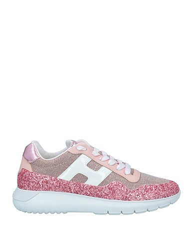 HOGAN Sneakers Rosa Pelle, Fibre tessili
