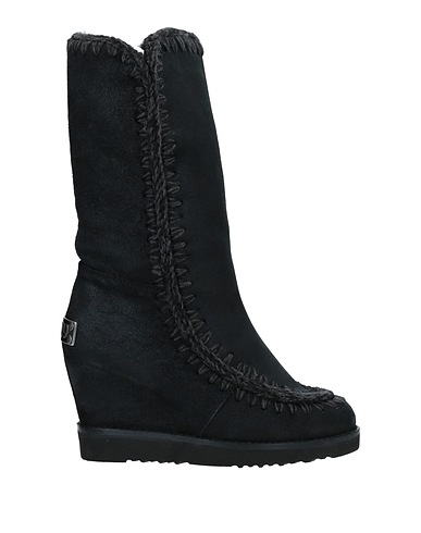 MOU Ankle boot Black Leather