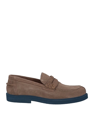 LEREWS Mocassino Grigio Pelle