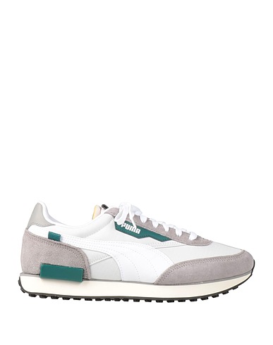 PUMA Sneakers FUTURE RIDER PLAY ON SD Grey Textile fibers, Soft Leather