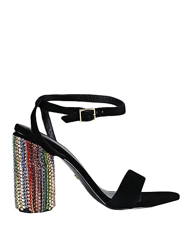 KAT MACONIE Sandals Black 100% Goat skin