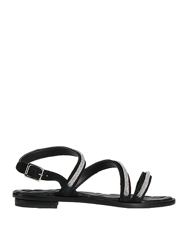 HADEL Sandals Black Leather