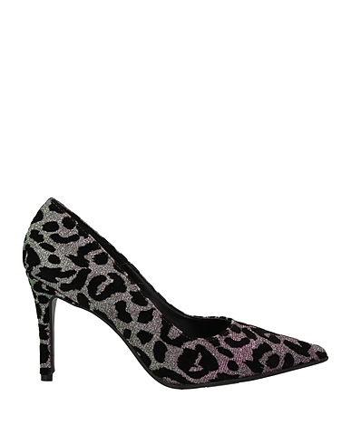 DIVINE FOLLIE Pump Silver Textile fibers