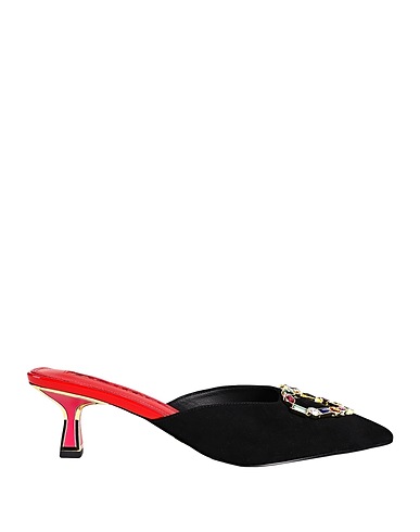 KAT MACONIE Mules and clogs Black 100% Goat skin