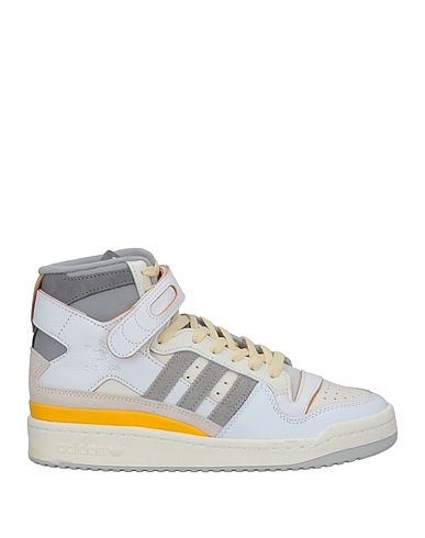 ADIDAS ORIGINALS Sneakers White Soft Leather, Textile fibers