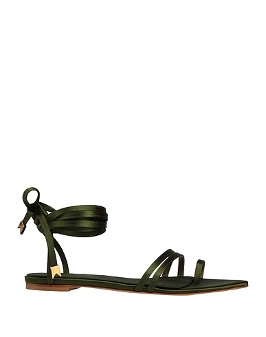 ILIO SMERALDO Infradito Verde militare Fibre tessili