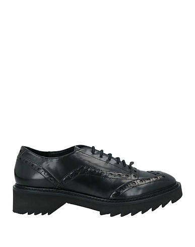 LUCA STEFANI Stringate Nero Pelle
