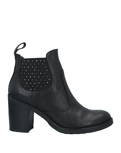 LUCA STEFANI Ankle boot Black Soft Leather