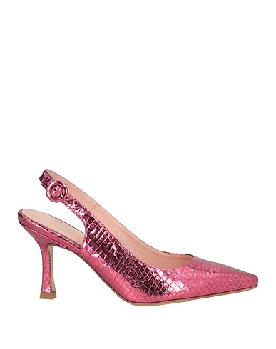ANNA F. Pump Pink Soft Leather