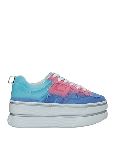 HOGAN Sneakers Sky blue Textile fibers