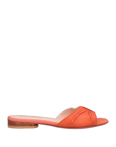 ANNA BAIGUERA Sandals Rust Soft Leather