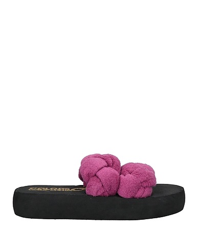 COLORS OF CALIFORNIA Sandals Mauve Textile fibres