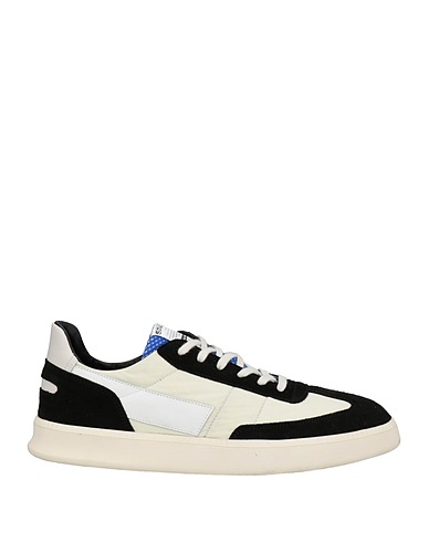 SPALWART Sneakers Nero Pelle, Fibre tessili