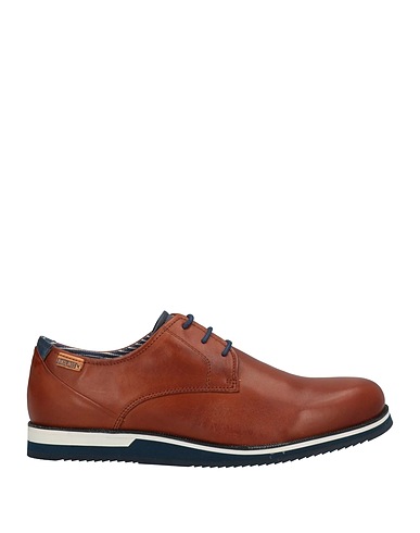 PIKOLINOS Laced shoes Tan Soft Leather