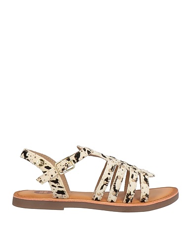 GIOSEPPO Sandals Ivory Soft Leather