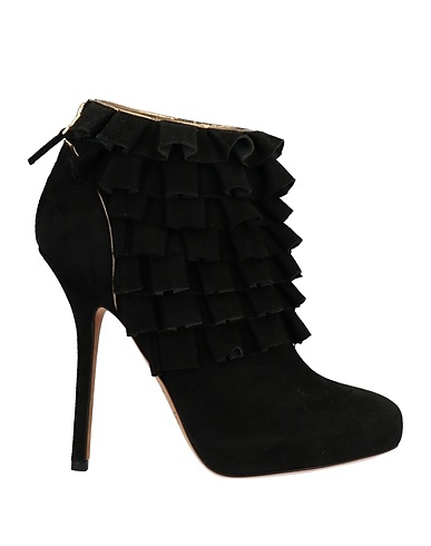 BLUMARINE Ankle boot Black Leather
