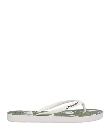 SUPERGA Flip flops White Rubber