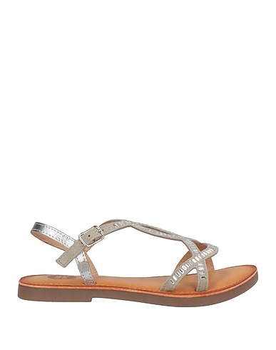 GIOSEPPO Sandals Grey Leather