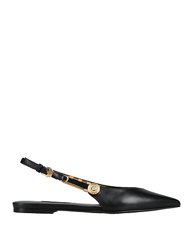 VERSACE Footwear Black Calfskin