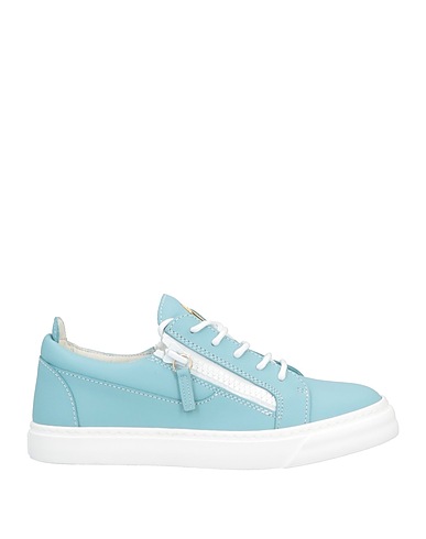 GIUSEPPE ZANOTTI Sneakers Sky blue Soft Leather