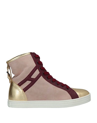 HOGAN REBEL Sneakers Platinum Leather