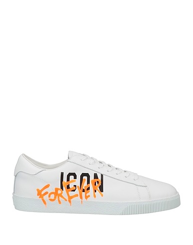DSQUARED2 Sneakers Bianco Pelle di vitello