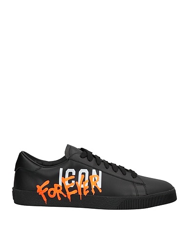 DSQUARED2 Sneakers Nero Pelle di vitello