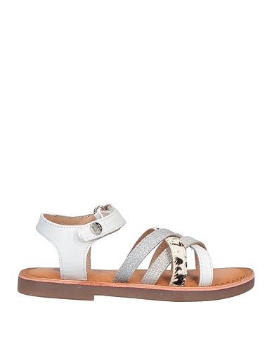 GIOSEPPO Sandals White 100% Soft Leather