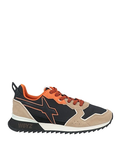 W6YZ Sneakers Nero Fibre tessili, Pelle