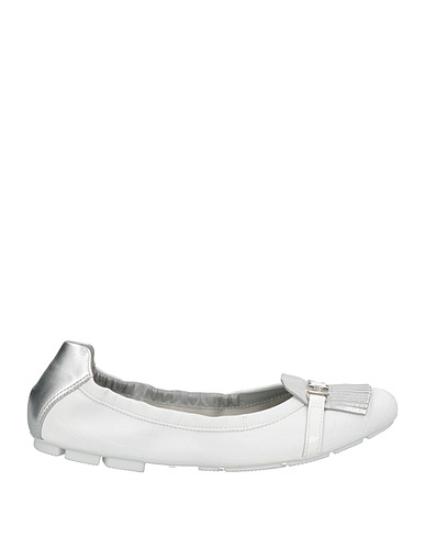 HOGAN Loafers White Soft Leather