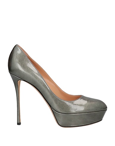 SERGIO ROSSI Pump Sage green Soft Leather