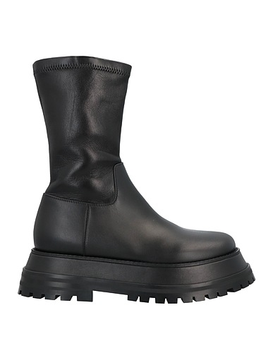BURBERRY Boots Black Soft Leather