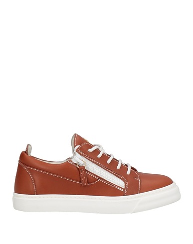GIUSEPPE ZANOTTI Sneakers Brown Soft Leather