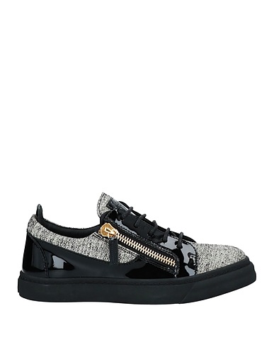 GIUSEPPE ZANOTTI Sneakers White Soft Leather, Textile fibres