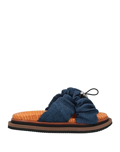 HOGAN Sandalen Nachtblau Gewebefasern