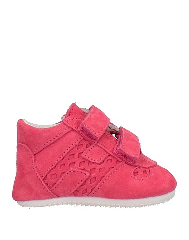 HOGAN Newborn shoes Coral Leather